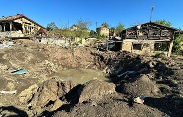  Оккупанты сбросили управляемые авиабомбы на село в Херсонской области