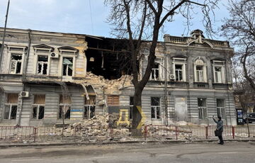 Памятник архитектуры 19 века разрушен в Одессе в результате российской атаки