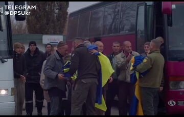 Украина вернула 19 пограничников из российского плена