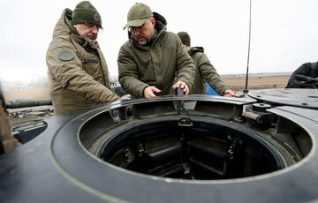 Появились фото первых танков Leopard 2, которые находятся в Украине