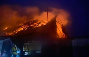Обломки вражеского дрона упали на дом в Житомирской области