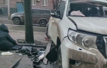 У Донецьку вибухнув автомобіль начальника Оленівської колонії, - соцмережі