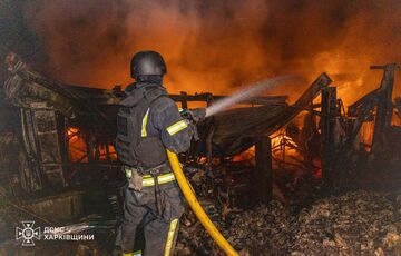 Через наліт дронів у Харкові почалися перебої зі світлом Через наліт дронів у Харкові почалися перебої зі світлом