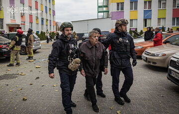 Росіяни вдарили по Харкову новим дроном ”Молния-1”: кадри наслідків