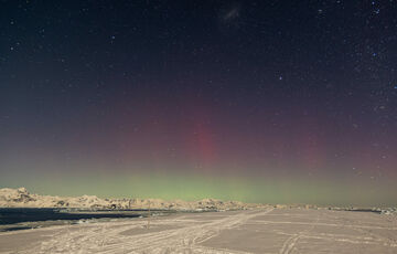 У станции Вернадского впервые за многие годы зафиксировали полярное сияние