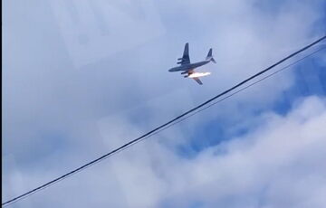 В России под Иваново разбился военный самолет Ил-76: видео