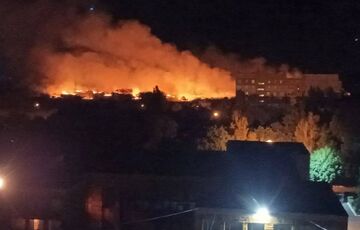 В окупованому Алчевську російська ракета ППО розгорнулася і вразила саму систему: відео