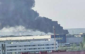 У Росії загорівся головний завод корпорації КамАЗ
