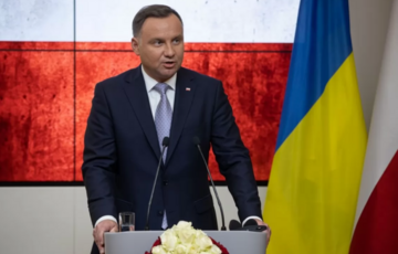 Анджей Дуда заявив, що Росію змусять платити Україні компенсації