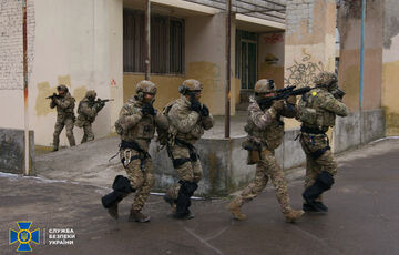 СБУ провела обучающую спецоперацию у границы с Беларусью