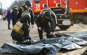 Одна из погибших в Изюме женщин была беременна Одна из погибших в Изюме женщин была беременна
