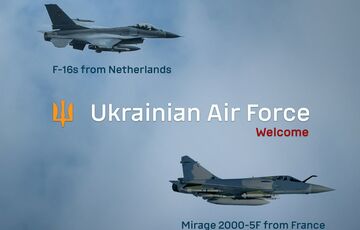 Окрім французьких винищувачів Mirage 2000, Україна отримала F-16 від Нідерландів Окрім французьких винищувачів Mirage 2000, Україна отримала F-16 від Нідерландів