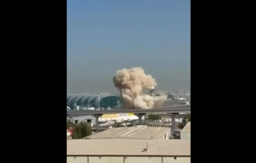 Аэропорт Дубая приостановил работу из-за работы ПВО