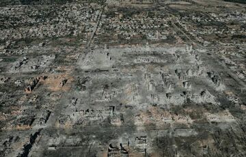 Вовчанськ повністю знищено: фото