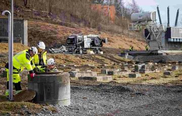 На трансформаторной станции в Норвегии произошла утечка нефти