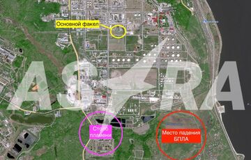 Україна вдарила ще по одному нафтовому об'єкту під Самарою Україна вдарила ще по одному нафтовому об'єкту під Самарою