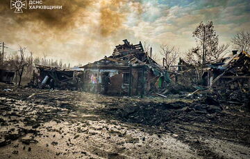 Россияне сбросили авиабомбу на Золочевскую громаду