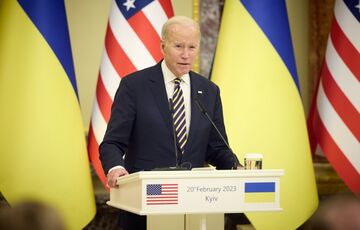 Журналісти з'ясували, як Байден їхав до України Журналісти з'ясували, як Байден їхав до України