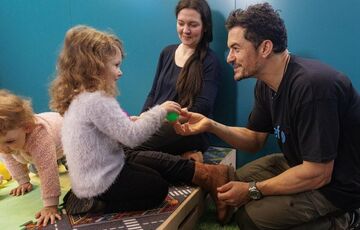 Орландо Блум приїхав в Україну