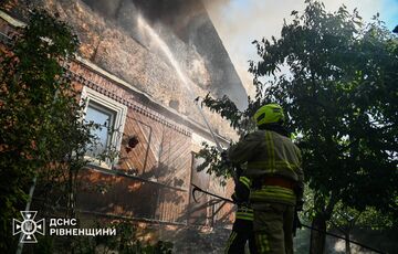 Из-за атаки дронов в Ровенской области пострадала местная жительница