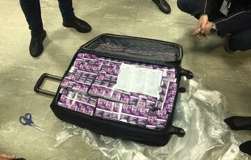 В аэропорту Борисполь обнаружили чемодан, набитый наркотиками
