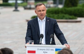 Дуда підтримав заклик Зеленського щодо надання Україні гарантій безпеки НАТО