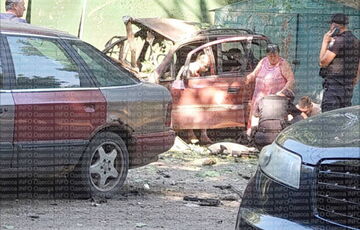 В Одессе взорвался автомобиль с военнослужащим