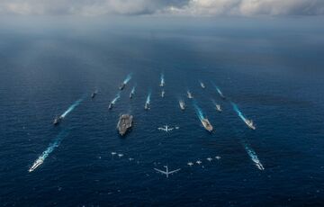 США устроили масштабные военные учения с Японией США устроили масштабные военные учения с Японией