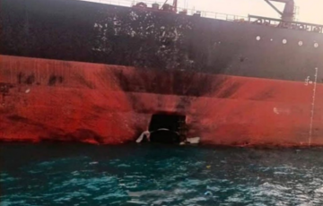 Іран, ймовірно, вперше з початку війни атакував танкер морським дроном