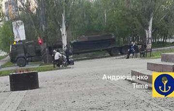 В Мариуполе второй день подряд фиксируют движение вражеской техники