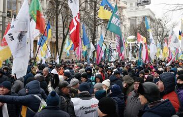 ФОПы вышли на очередной протест в Киеве