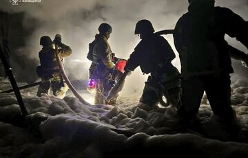 Росіяни атакували об'єкт критичної інфраструктури на Київщині Росіяни атакували об'єкт критичної інфраструктури на Київщині