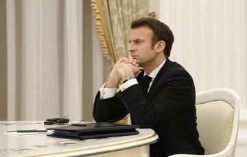 Макрон заявил о готовности продолжить диалог с Путиным Макрон заявил о готовности продолжить диалог с Путиным