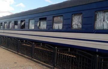 Росіяни атакували потяг на під'їзді до Краматорська Росіяни атакували потяг на під'їзді до Краматорська