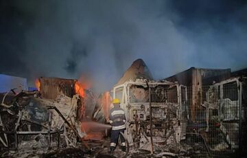 Окупанти ”шахедами” пошкодили об'єкт інфраструктури на Черкащині