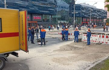 Прорив трубопроводу біля ТЦ Ocean Plaza у Києві: місце пошкодження локалізовано