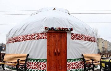 В Украине установили первую ”Юрту несокрушимости”