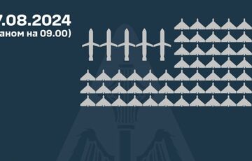 Вночі ППО збила 5 ракет і 60 російських дронів