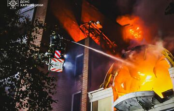 Дрони масовано атакували Харків