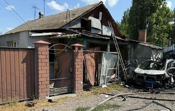 Унаслідок артилерійського удару по Нікополю загинув цивільний Унаслідок артилерійського удару по Нікополю загинув цивільний