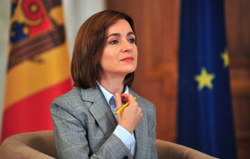 Санду заявила, що Україна забезпечує безпеку Молдови Санду заявила, що Україна забезпечує безпеку Молдови