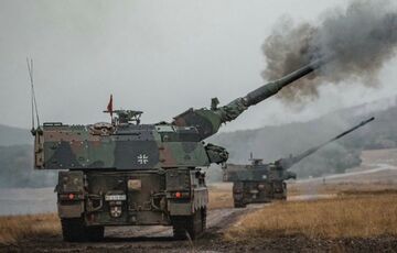 Немецкие гаубицы Panzerhaubitze 2000 уже на фронте, - Резников Немецкие гаубицы Panzerhaubitze 2000 уже на фронте, - Резников
