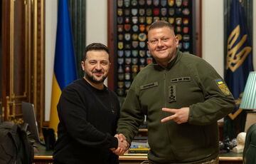 Відставка Залужного підірвала довіру до Зеленського, - опитування Відставка Залужного підірвала довіру до Зеленського, - опитування