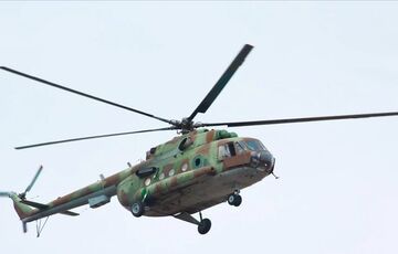 Российские вертолеты в Беларуси переброшены к границе с Украиной 