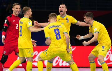 Сборная Украины впервые в истории завоевала бронзу чемпионата мира по футзалу