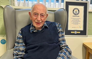 Помер найстаріший чоловік у світі