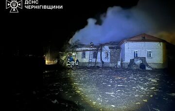 Оккупанты атаковали ”шахедом” жилой район Черниговской области: один человек пострадал