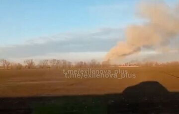 В Енгельсі продовжується детонація після сьогоднішньої атаки: відео