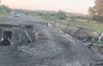 Украинские военные разрушили еще один мост в Курской области