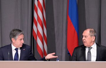 ЗМІ повідомили про ”велику суперечку” Блінкена та Лаврова через Україну  ЗМІ повідомили про ”велику суперечку” Блінкена та Лаврова через Україну